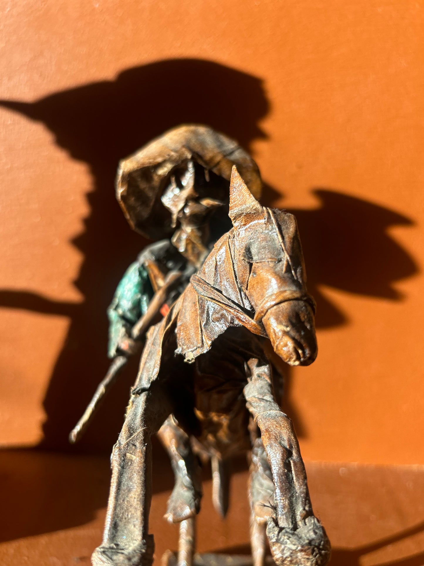 Set of 6 Vintage Mexican Folk Papier Mache Sculptures