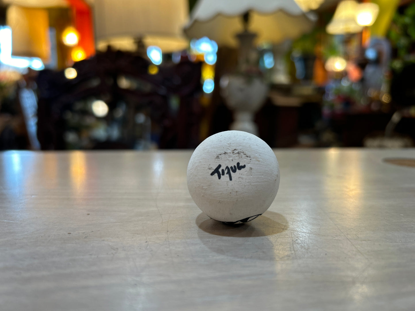 Native American Miniature Urn. Ashes or Dirt Inside