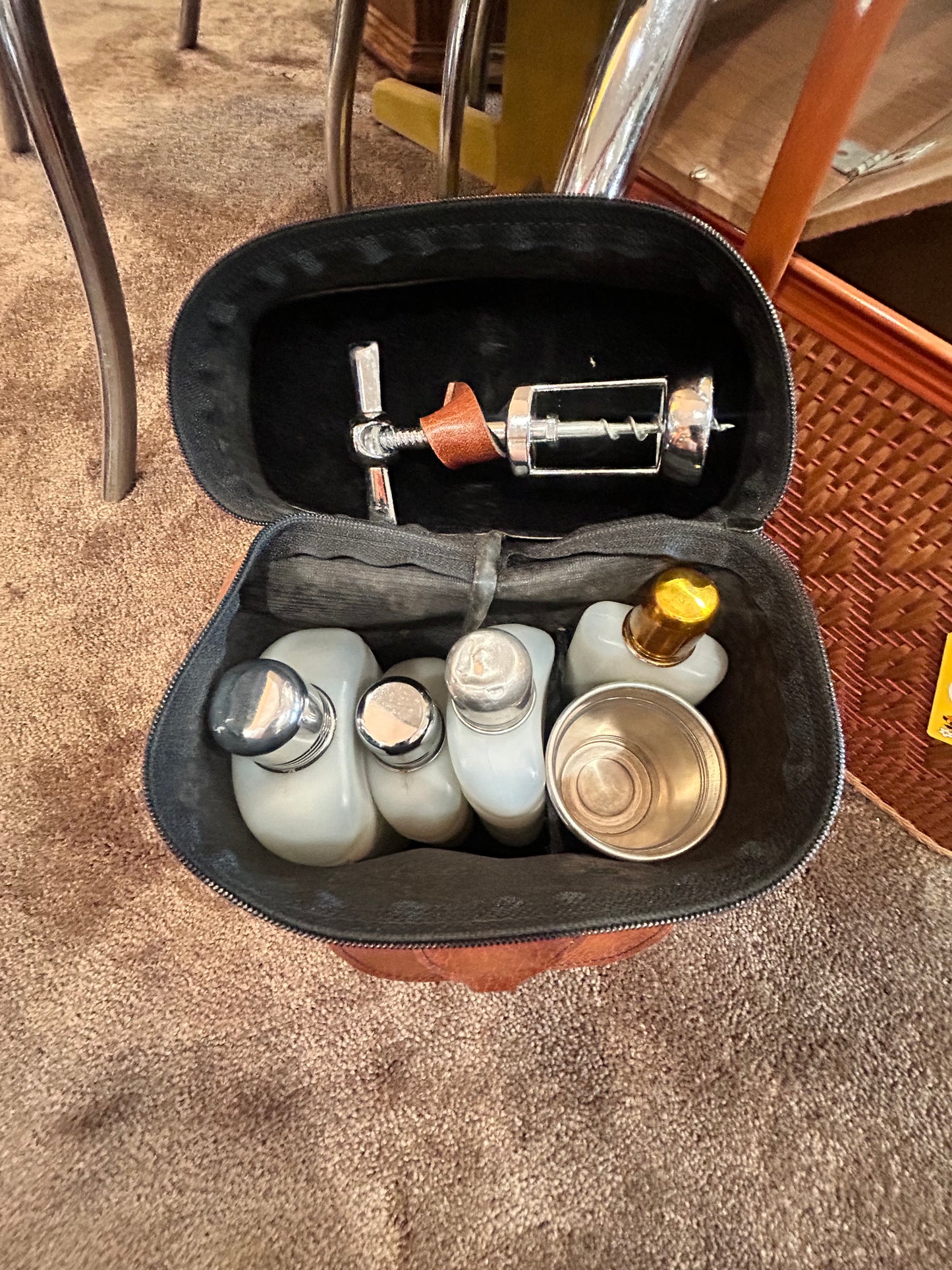 Travel/Picnic Bartender Kit- Case and Accessories