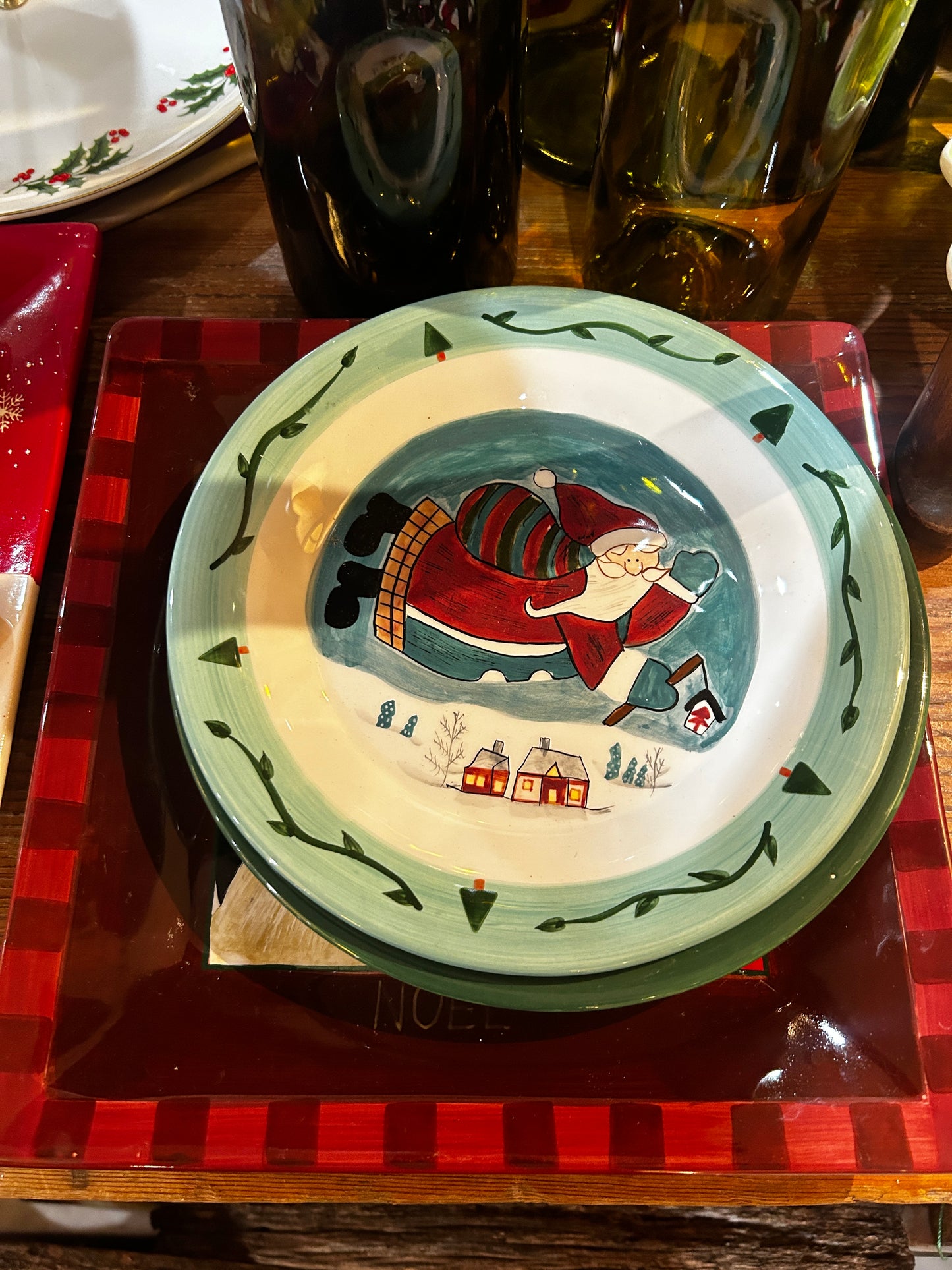 3 Santa Plate Goofin