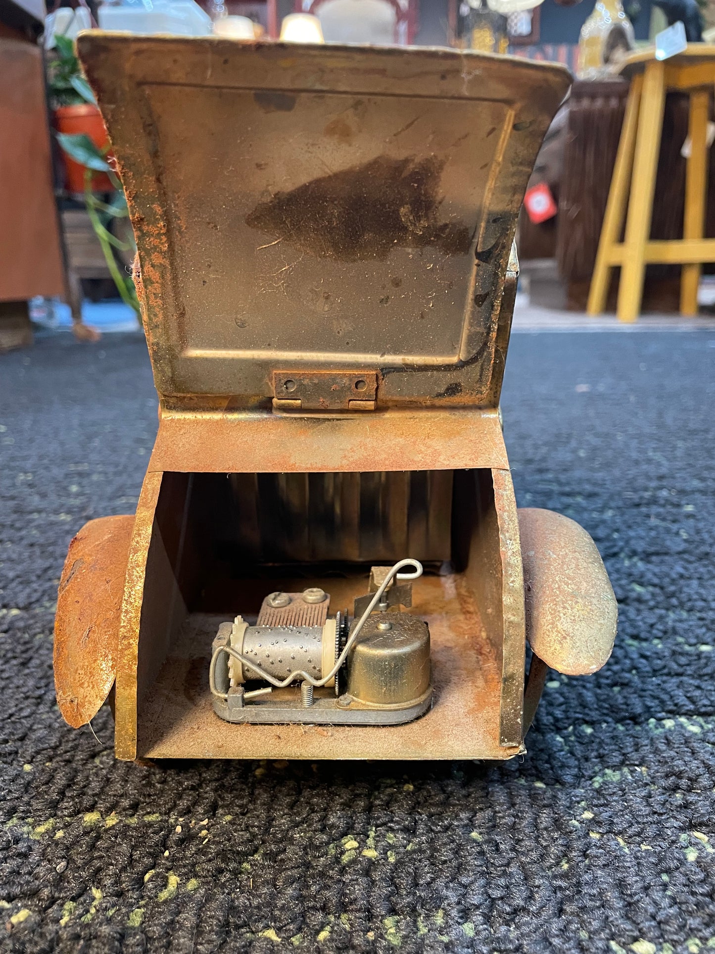 Vintage Berkeley Designs Copper Model T- Plays “Happy Days Are Here Again”