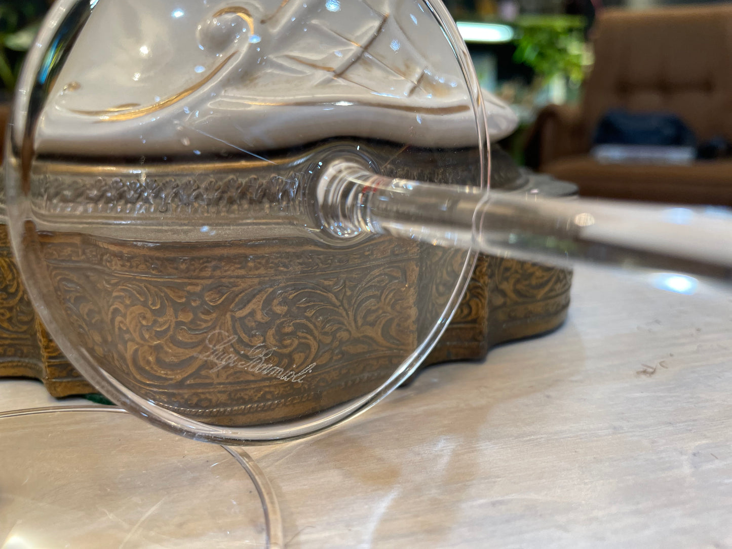 Set of 2 Luigi Bormioli Wine Glasses