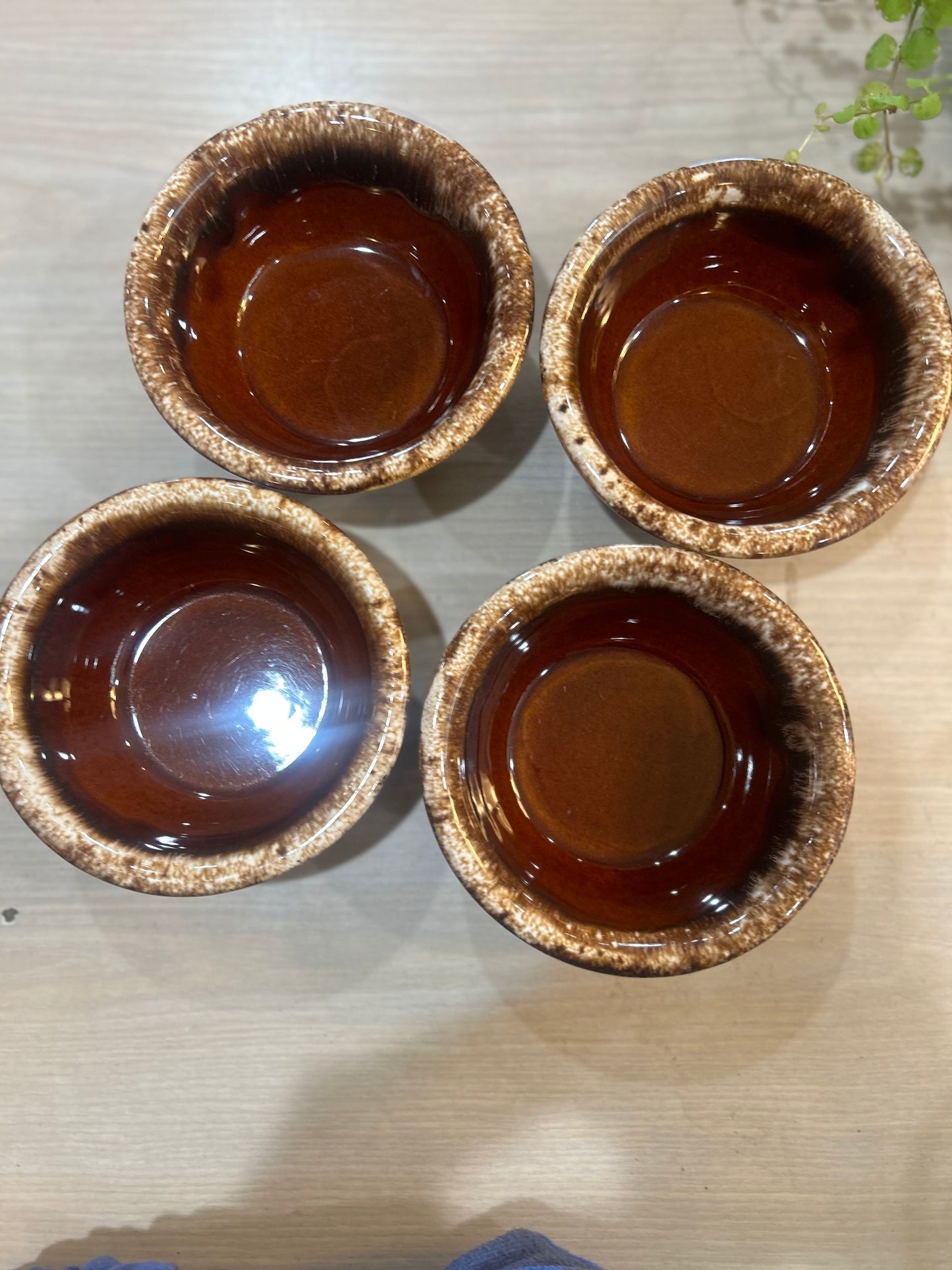 Vintage Hull Pottery Bowl- Drip Glaze- Over Proof