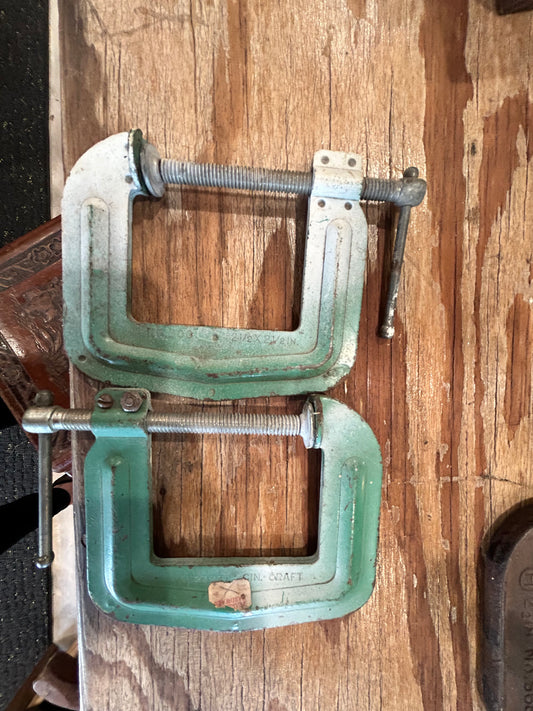 Vintage Cincinnati Tool C Clamps