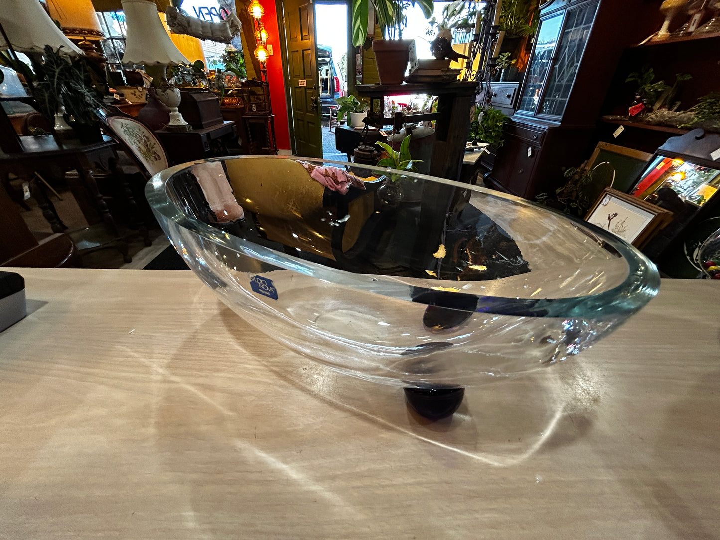 Studio Nova Footed Glass Bowl