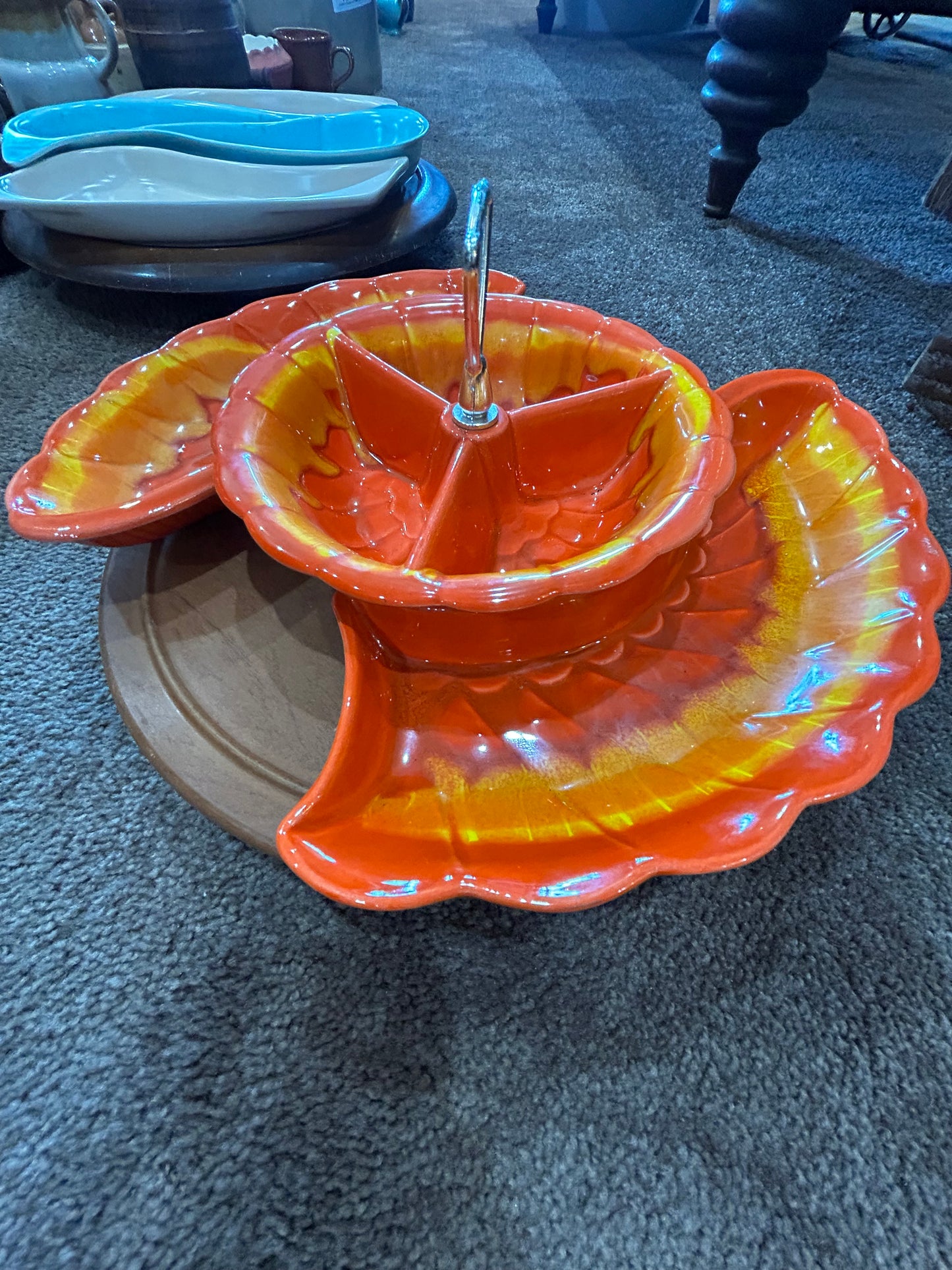 JAE of California MCM Lazy Susan- Missing Piece :(