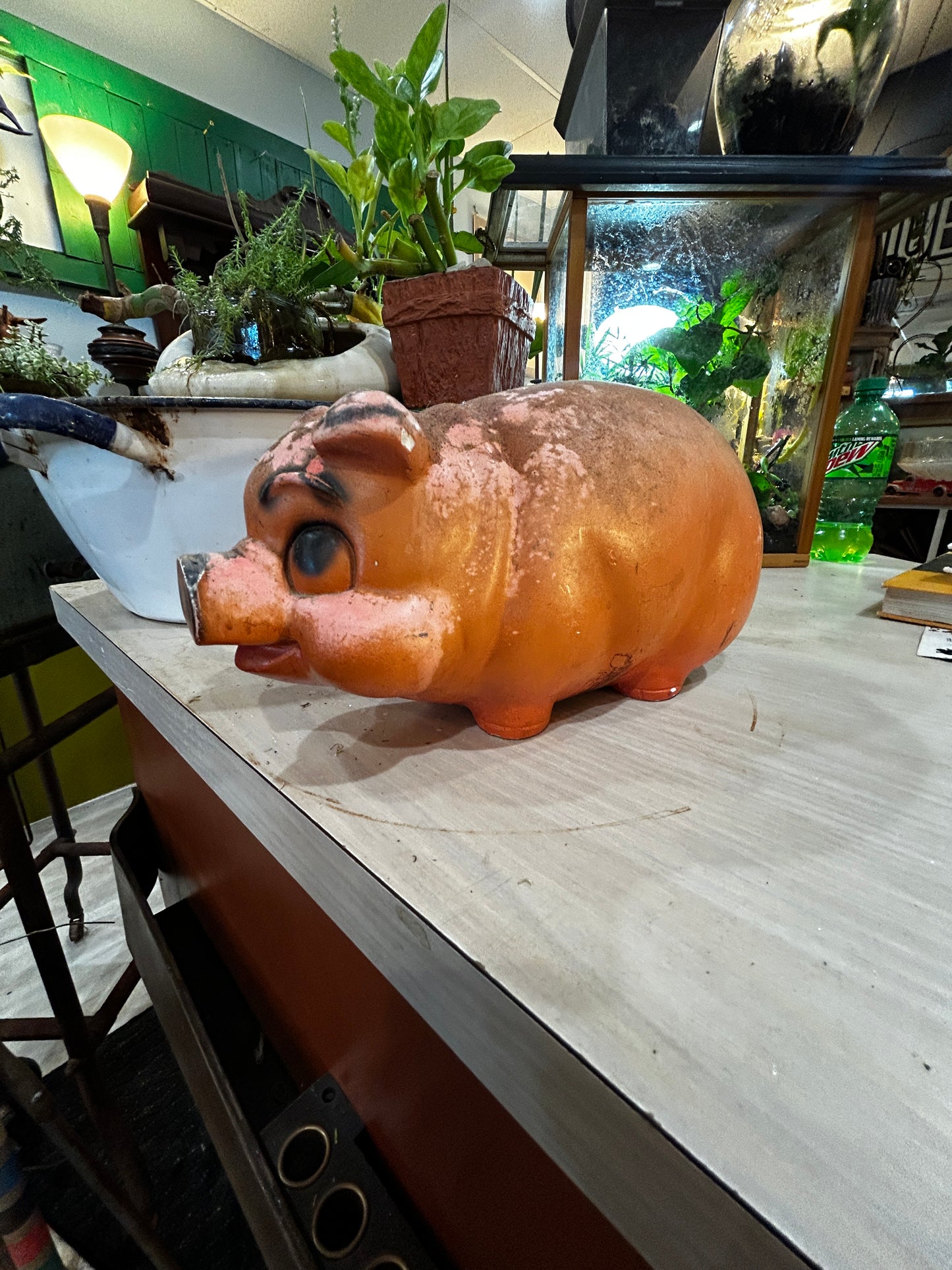Vintage Real Piggy Bank