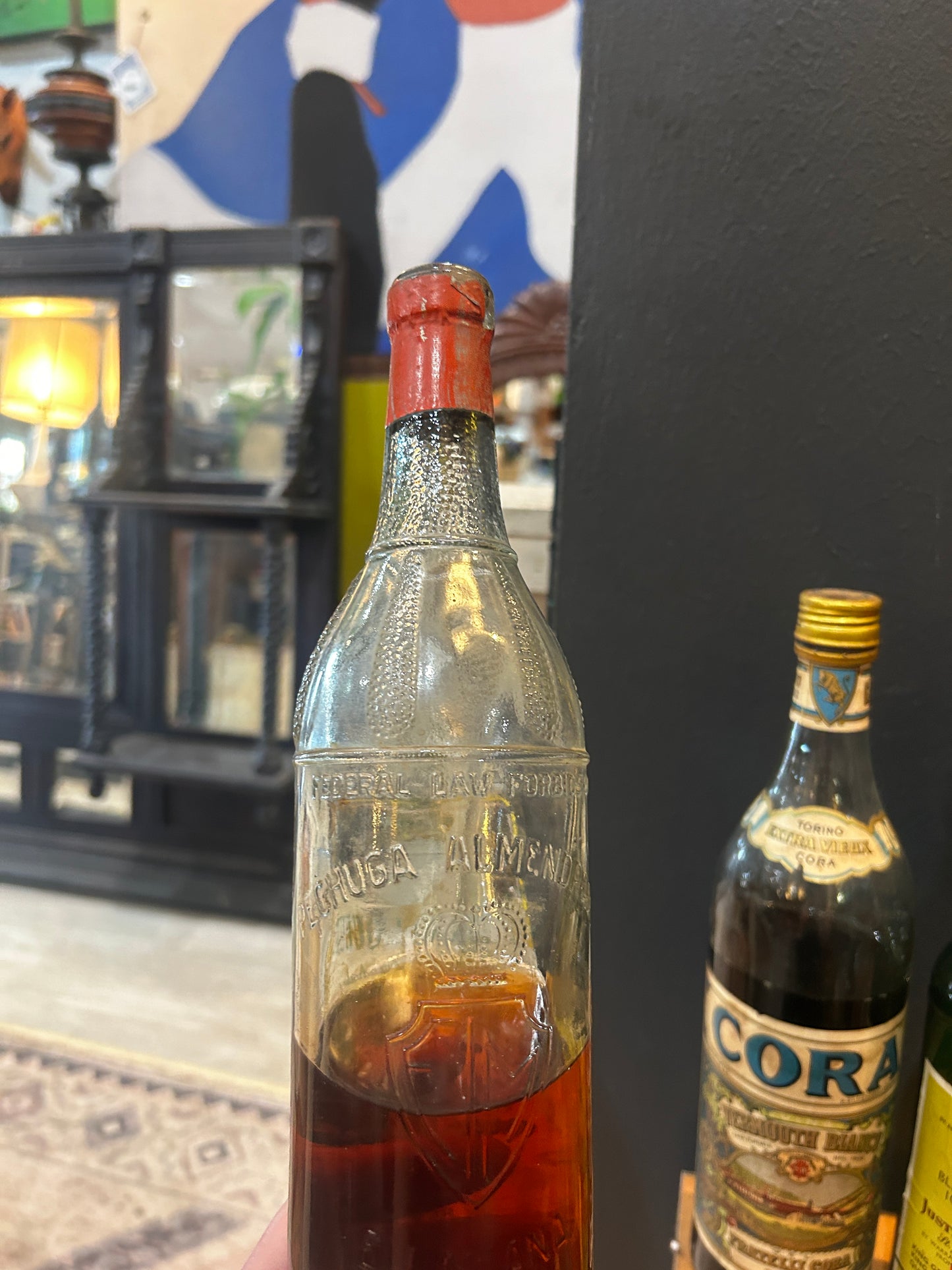 Collection of Vintage and Antique Liquor Bottles- One Pre-Prohibition