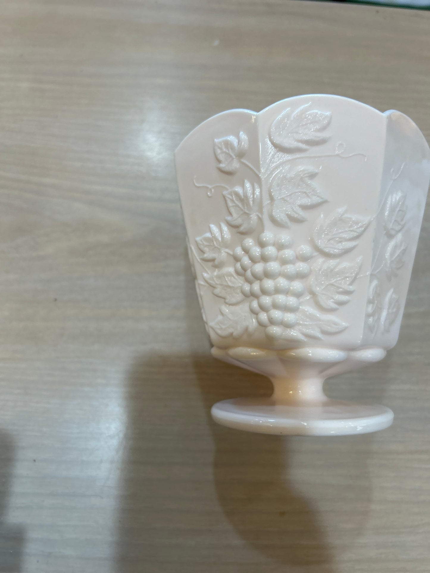 Vintage Pink Milk Glass- Napco Ceramics