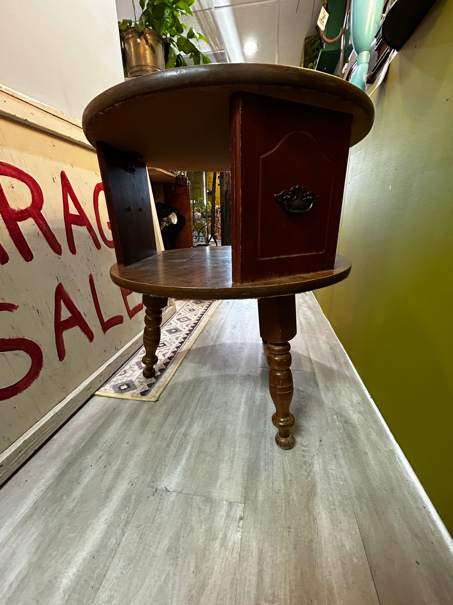 Vintage Drum Table