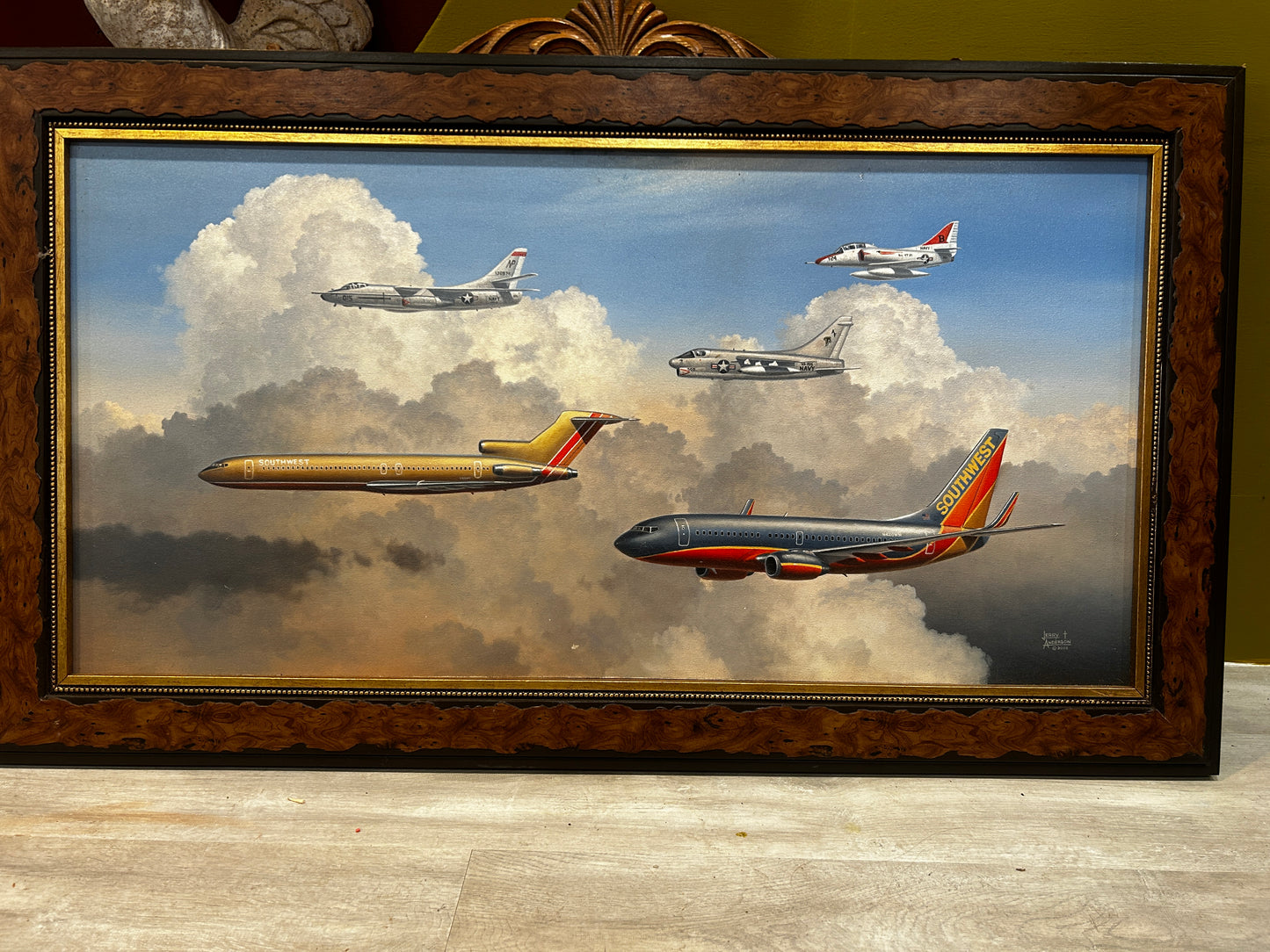 Jerry Anderson Original Aviation Art
