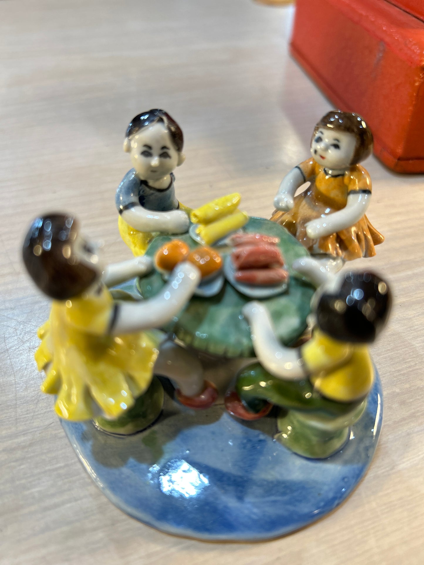 Set of 2 Homemade Figurines