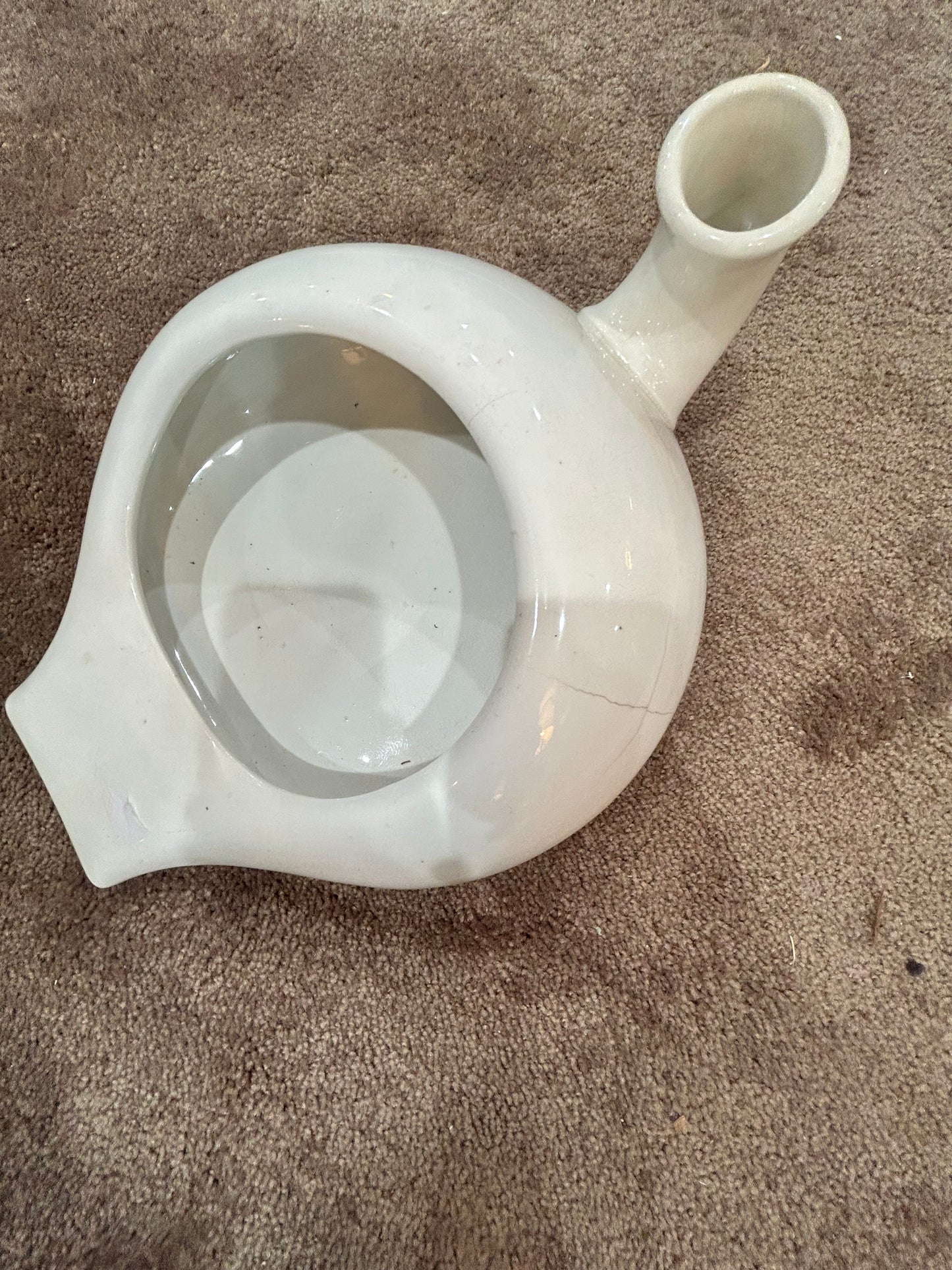 Antique Stoneware Bed Pan/Urinal