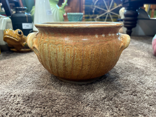 Vintage Handmade Pottery Bowl- One of a Kind
