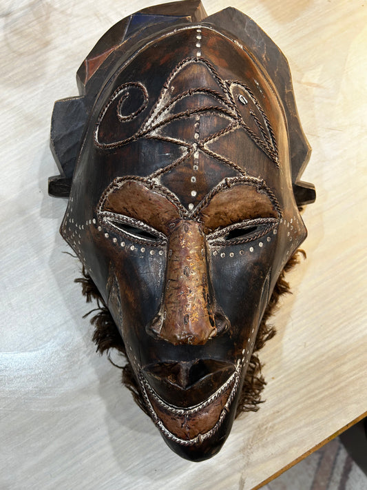 Genuine African Tikar Mask- Cameroon