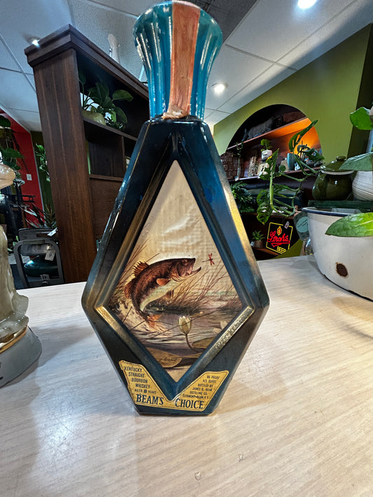 Jim Beam Vintage Bourbon Decanter- Special James Lockhart Edition