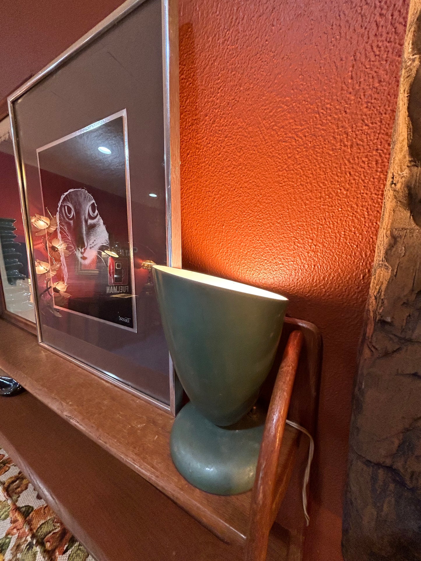 Mid Century Modern Can Lamp