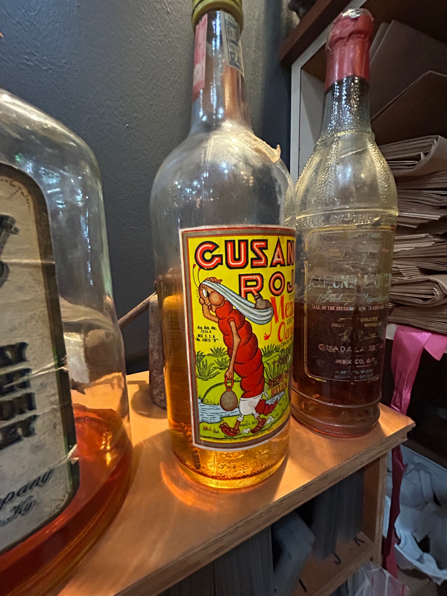 Collection of Vintage and Antique Liquor Bottles- One Pre-Prohibition