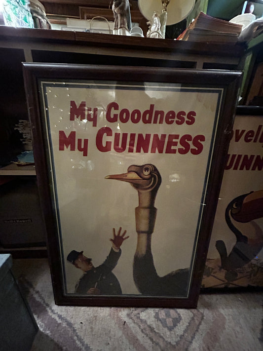 Framed Guinness Adds