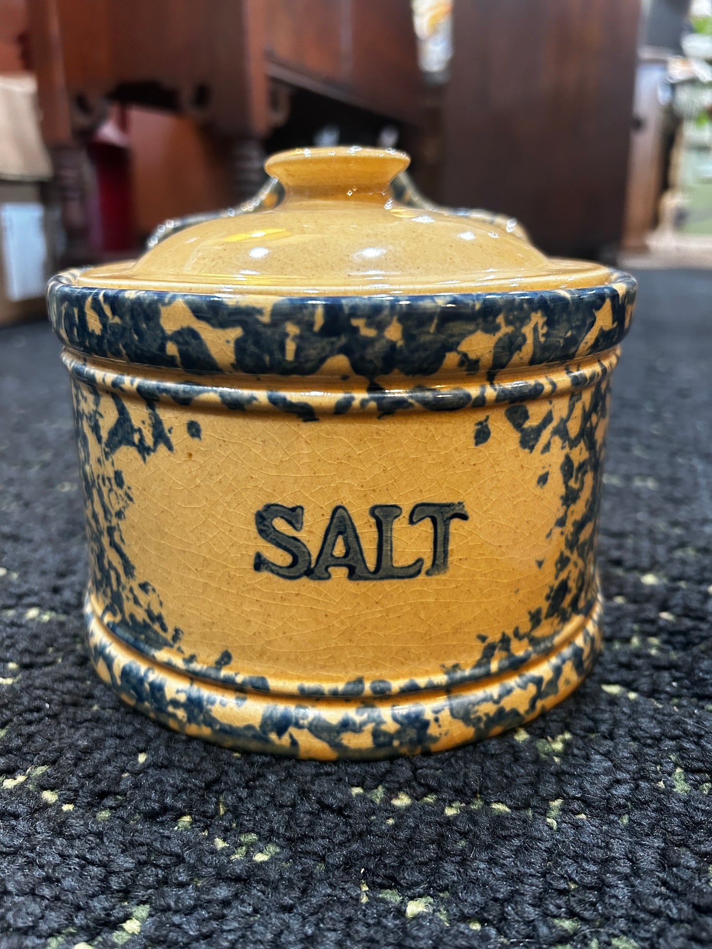 Pfaltgraff Salt Crock With Lid