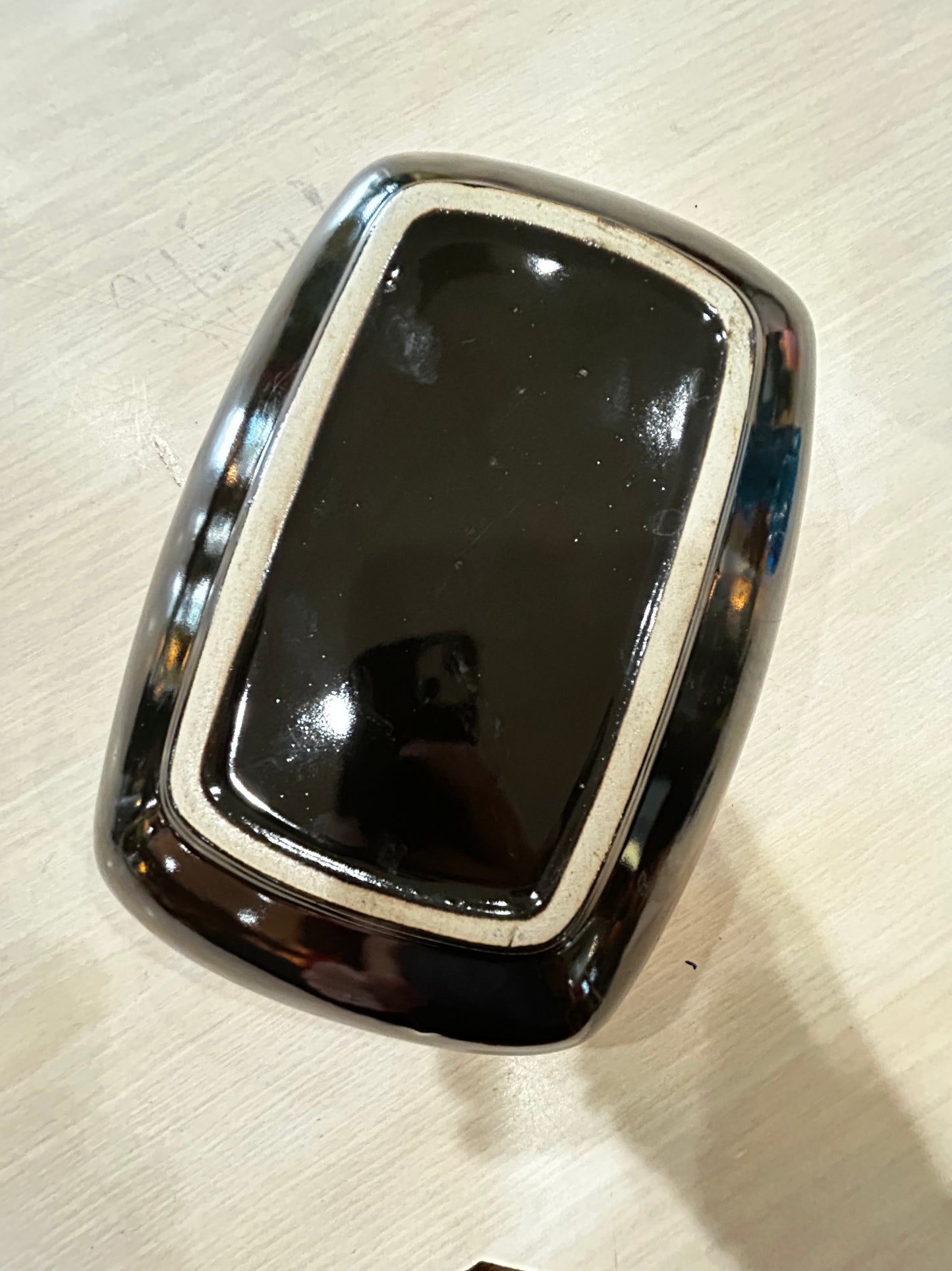 Black Pottery Dish/ Catch-All/Planter