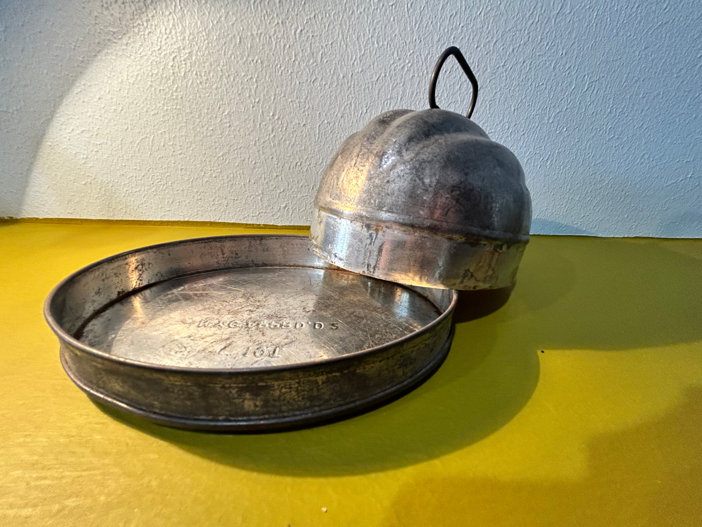 Melon Shaped Jello Mold- Metal