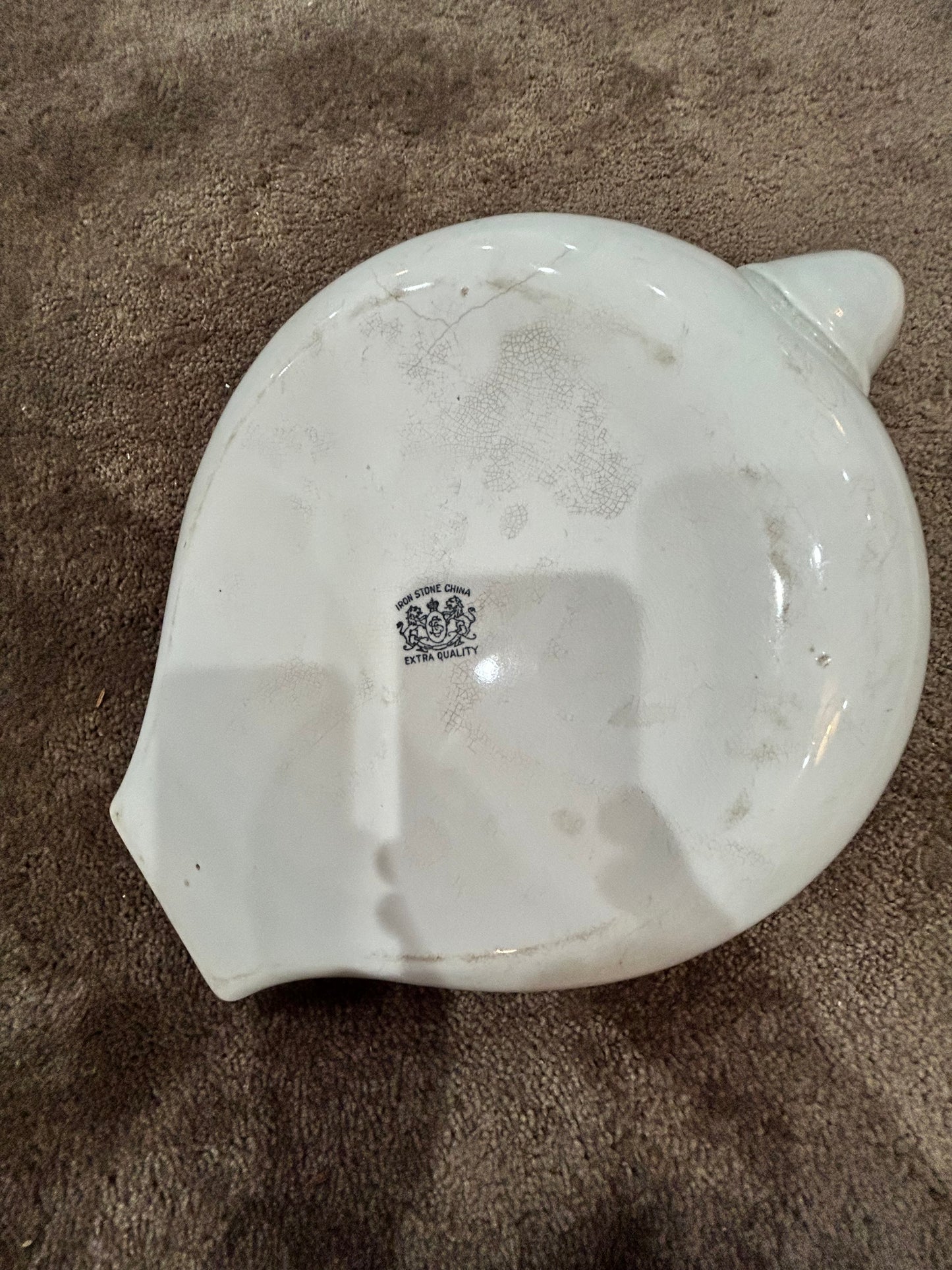 Antique Stoneware Bed Pan/Urinal