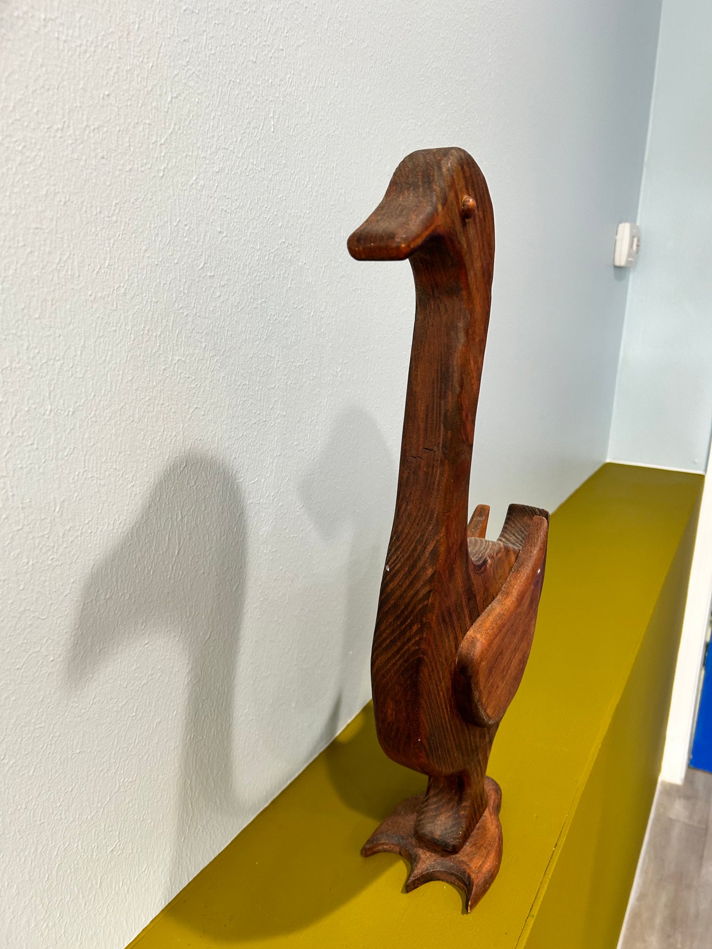 Wooden Domesticated Park Goose