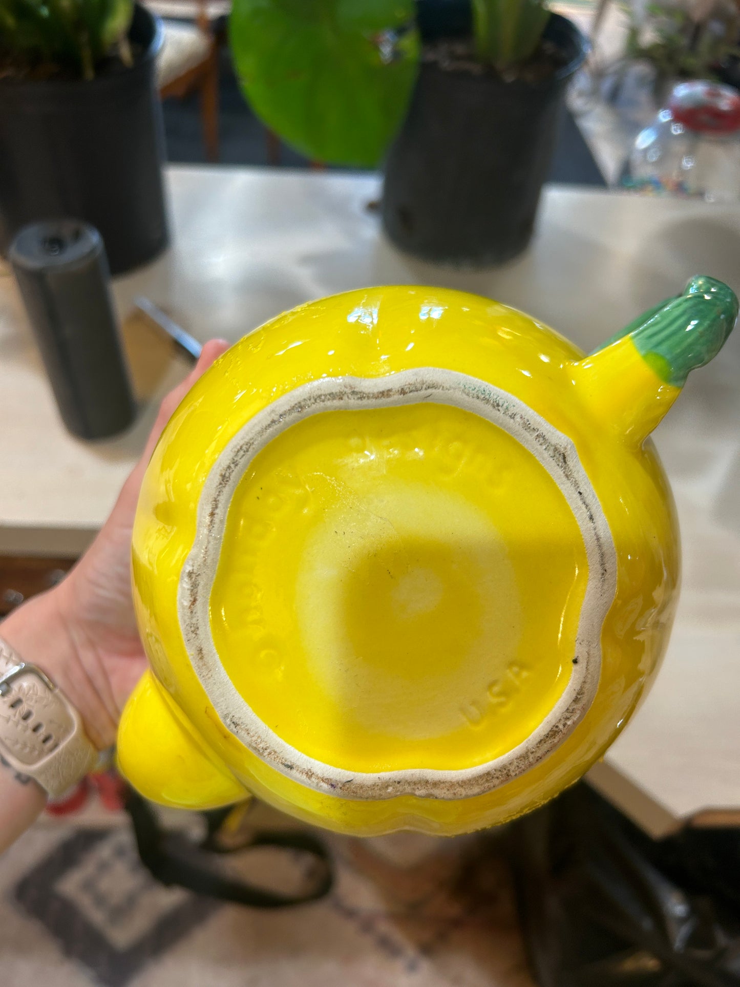 Vintage Lemon Teapot