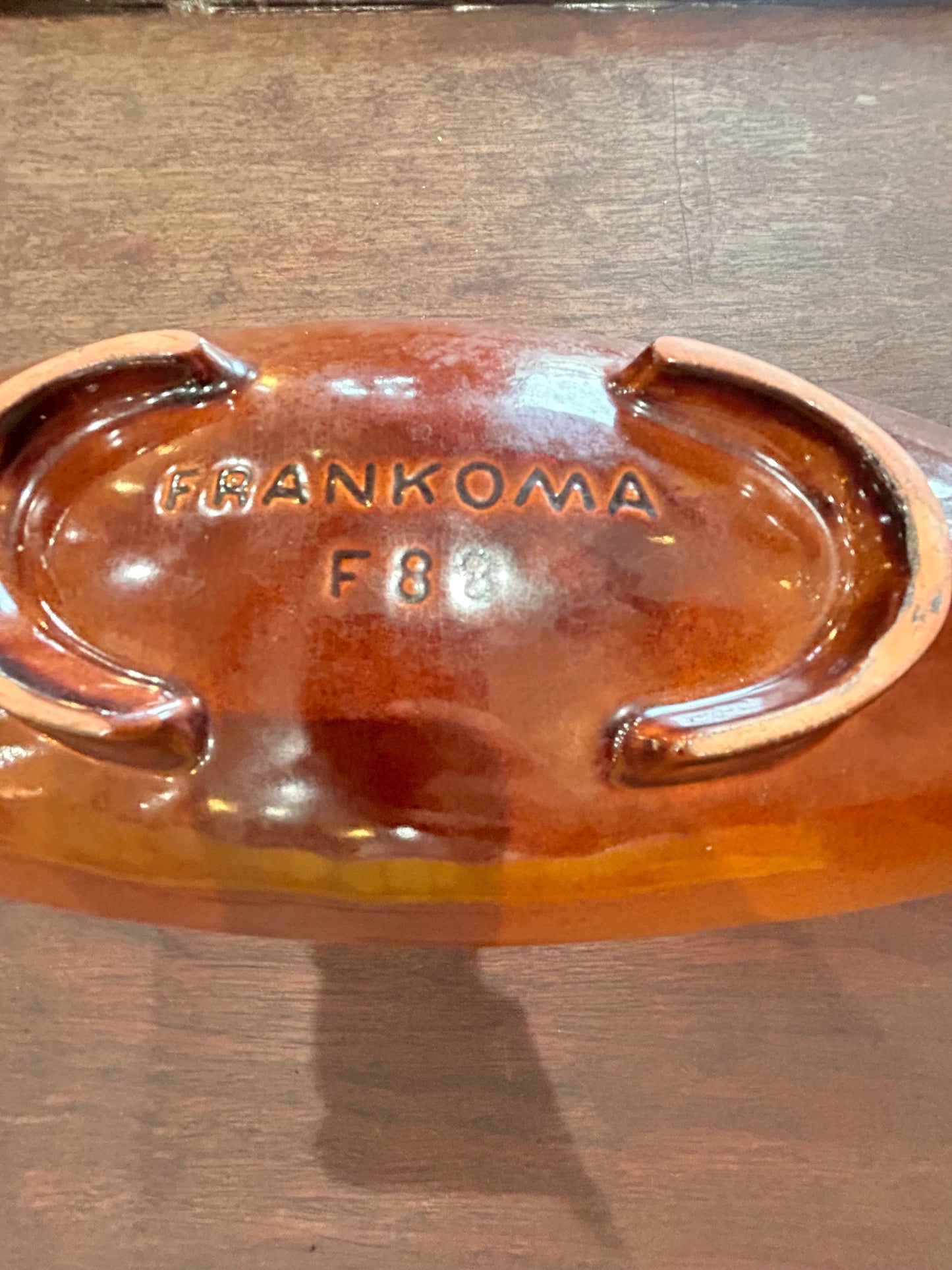 Vintage MCM Frankoma Pottery F88 Oblong Serving Tray