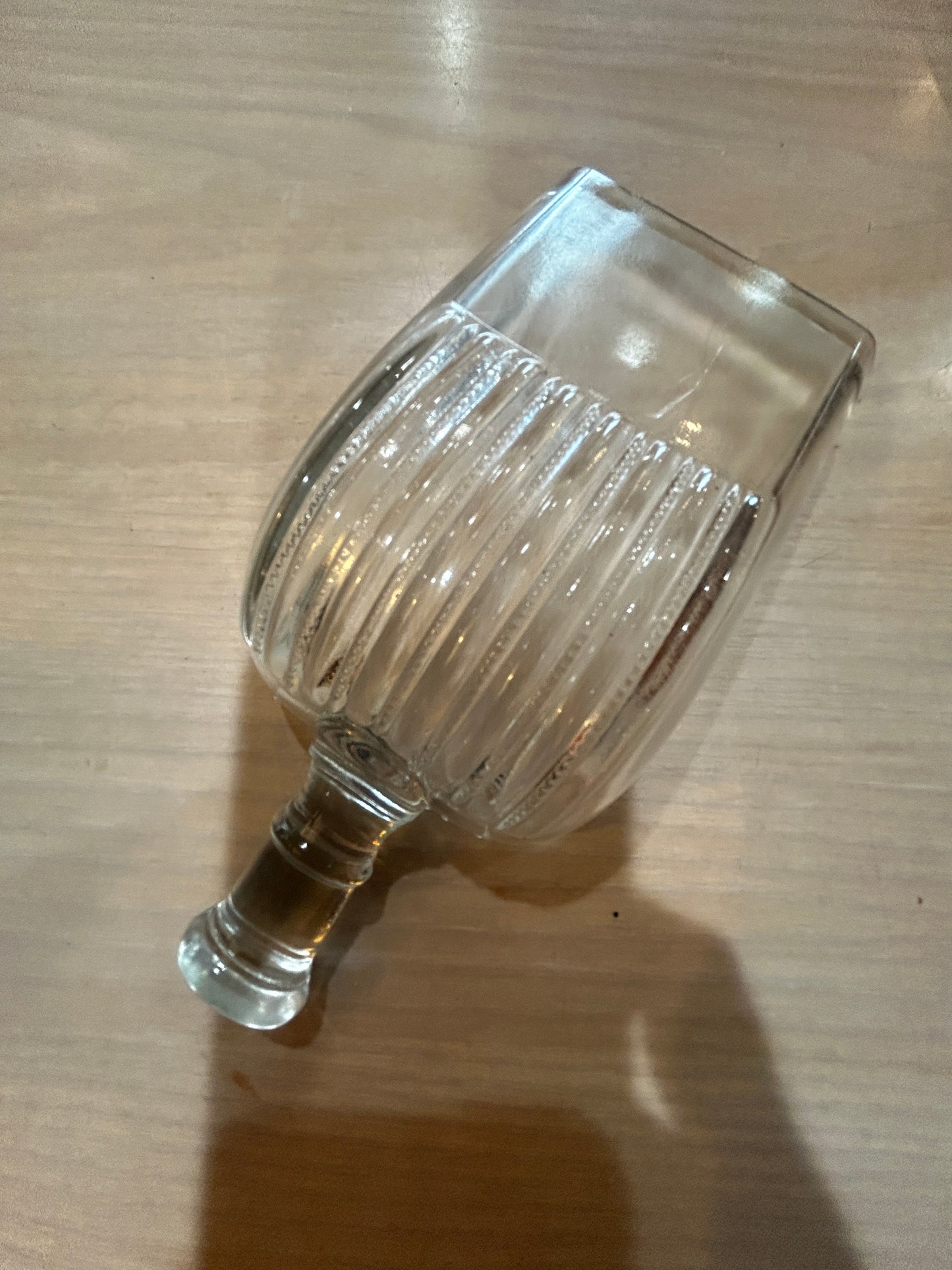 Salt Crock with Glass Scoop