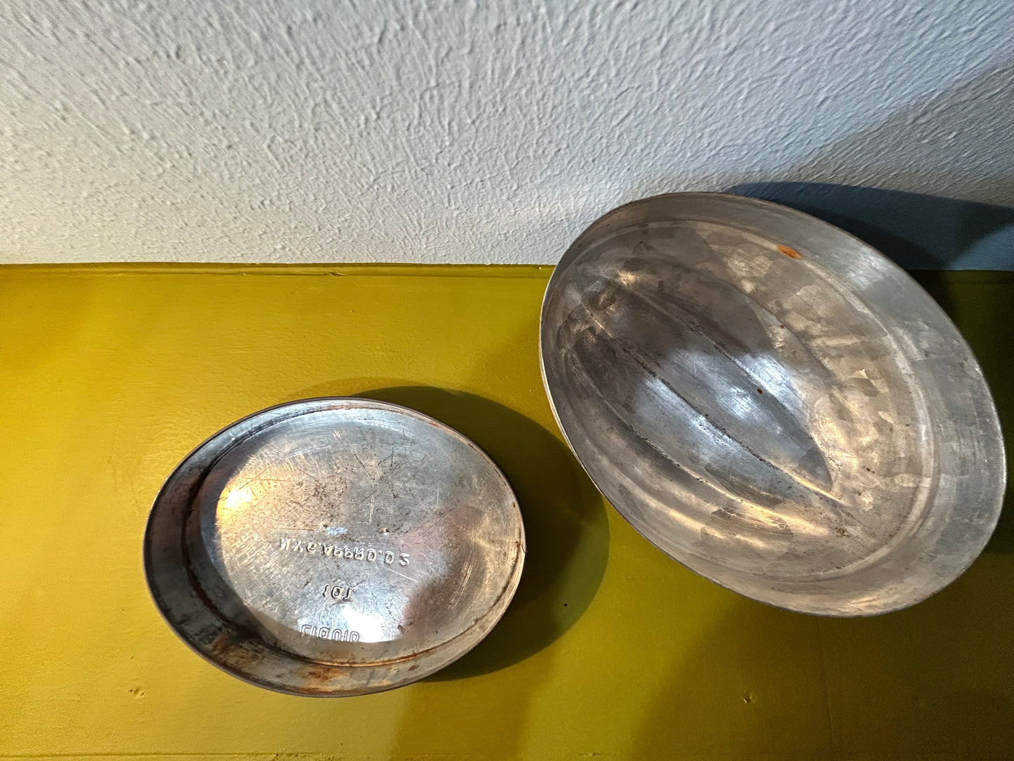 Melon Shaped Jello Mold- Metal