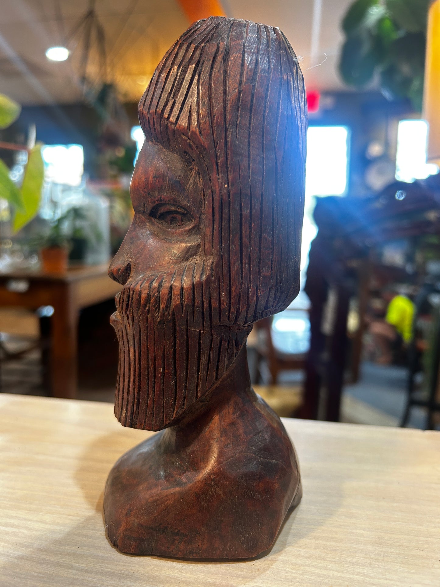 Hand Carved African Male Wood Carving