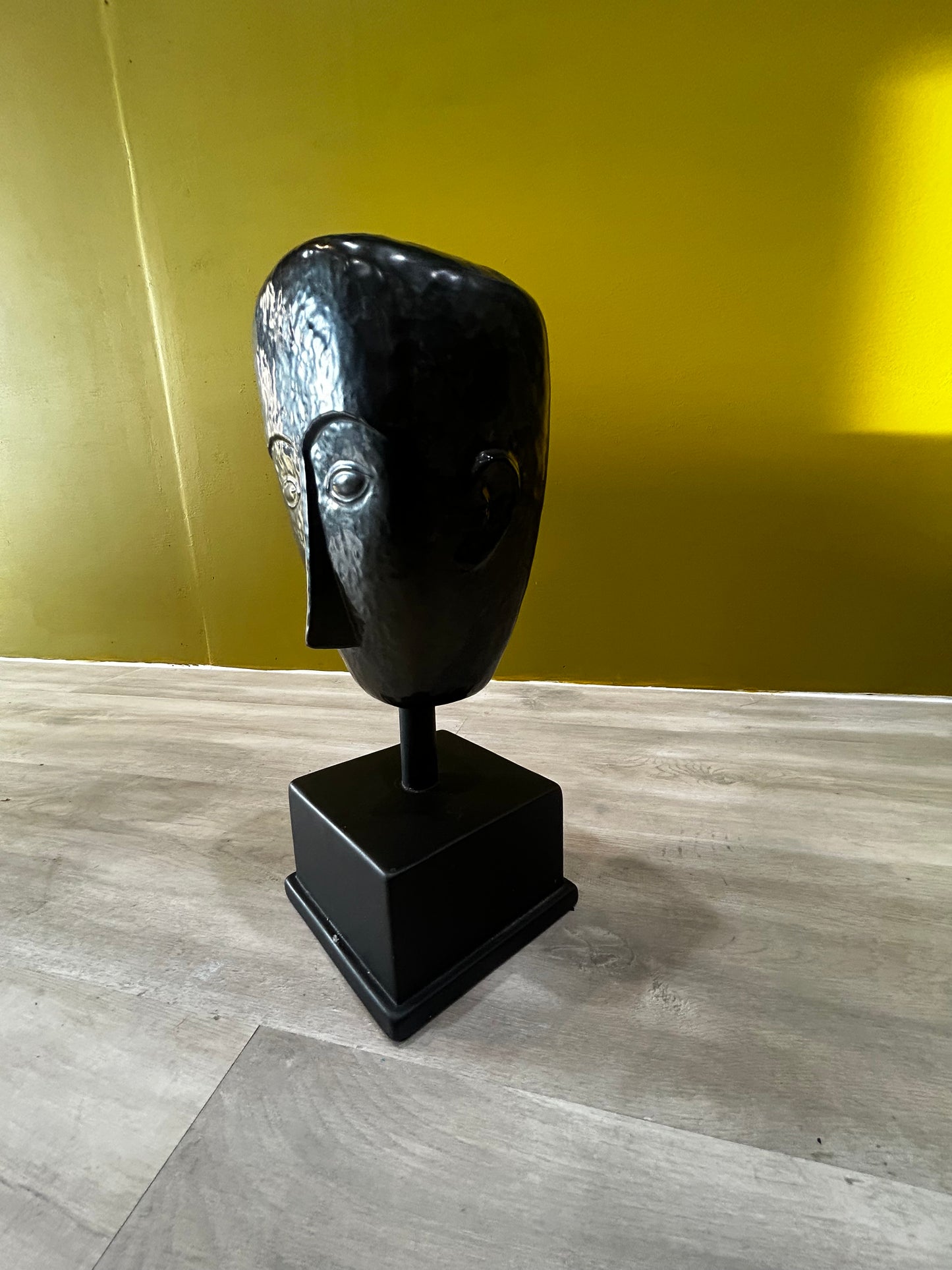 Metal Sculpture on Stand