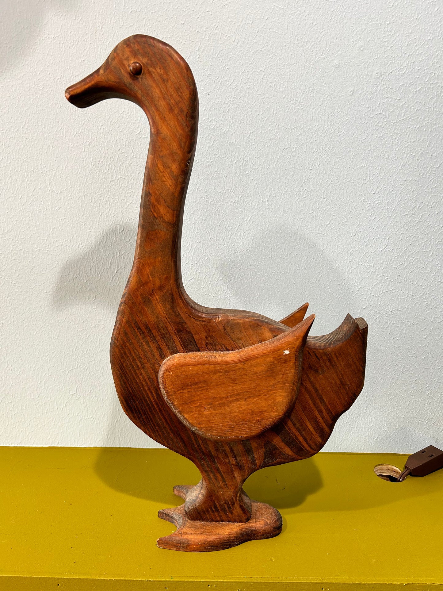 Wooden Domesticated Park Goose