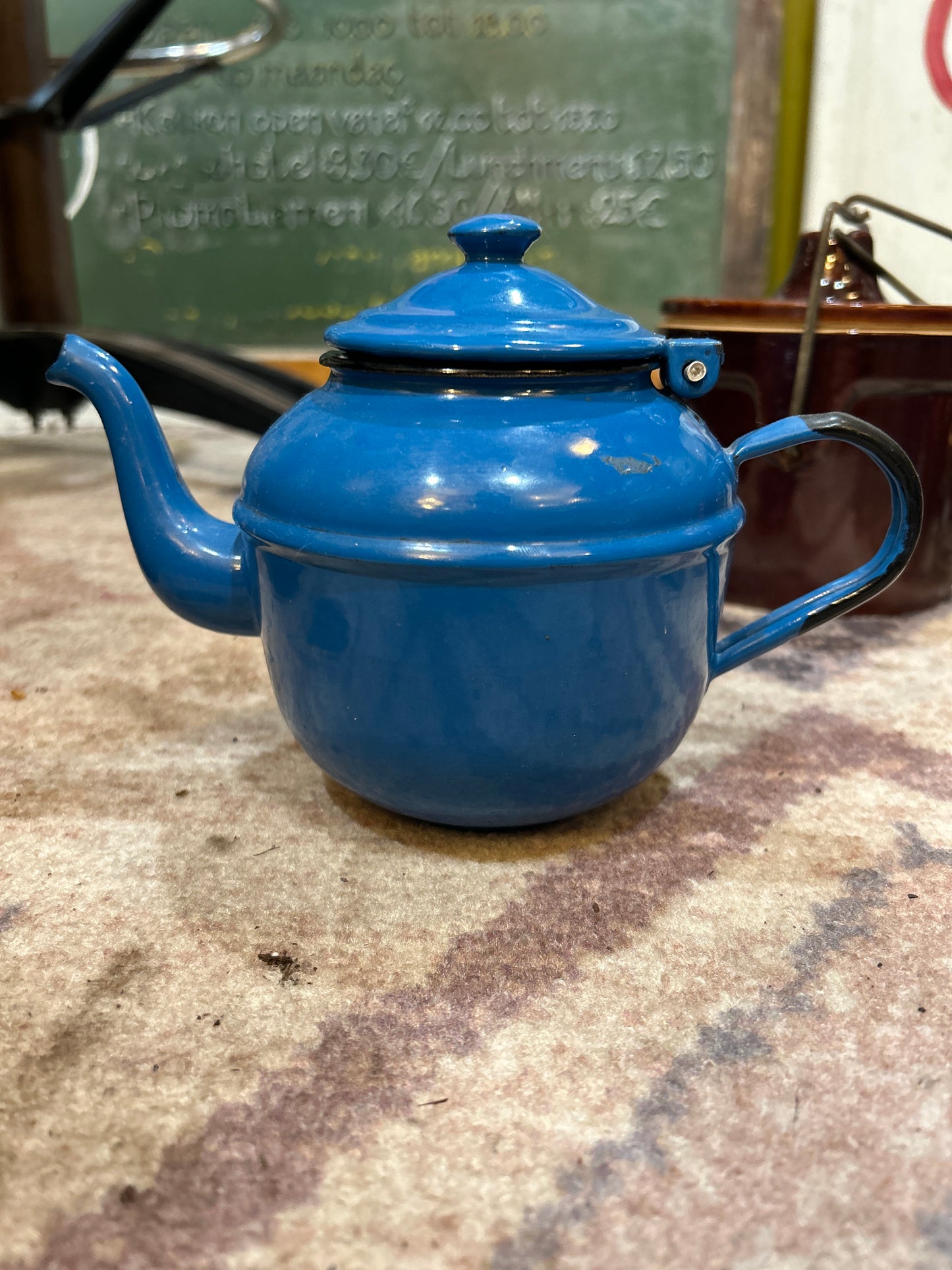 Polish Enamel Teapot