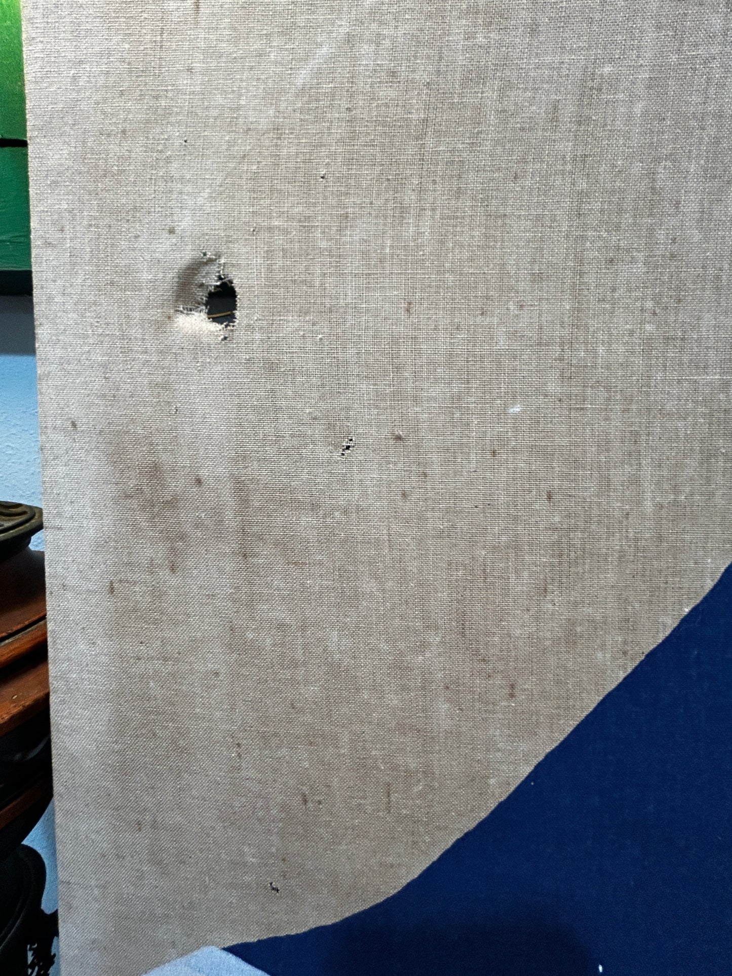 Large Original Native American Silk Screen Art 48X48