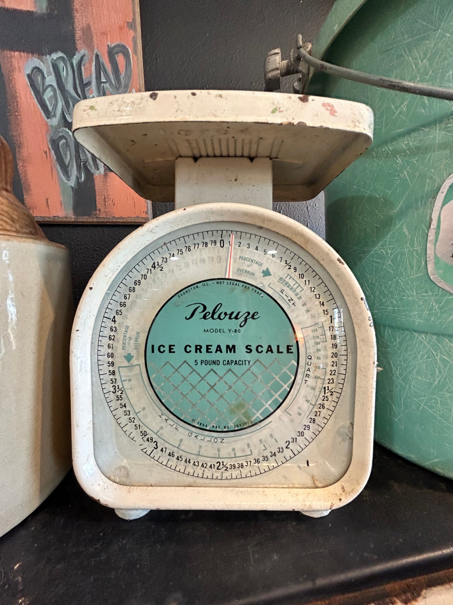 Vintage 1950’s Pelouze Ice Cream Scale