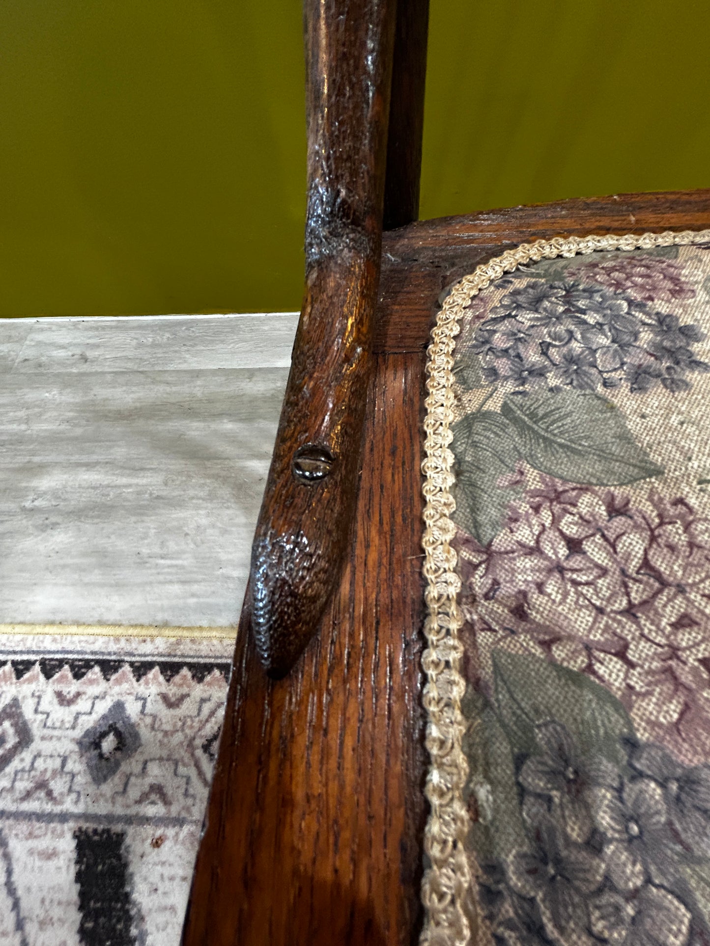 Turn of The Century Pressed Back Chair