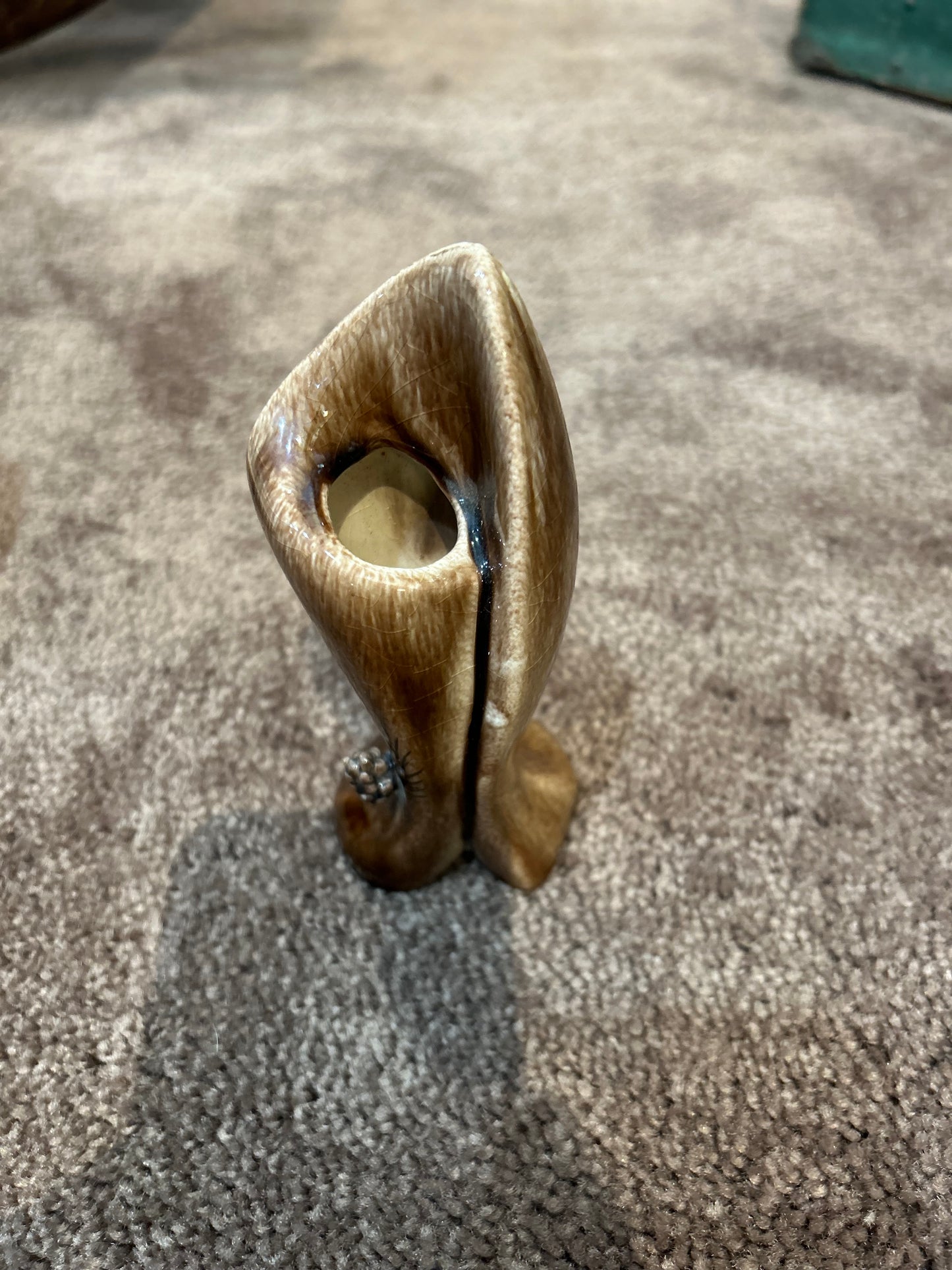 Vintage Gladys Pinecone Bud Vase