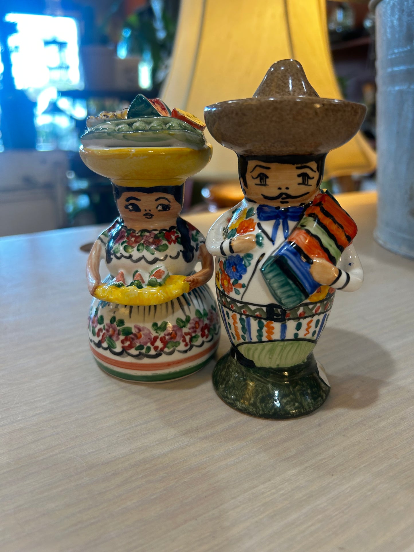 Salt and Pepper Shakers- Made in Mexico