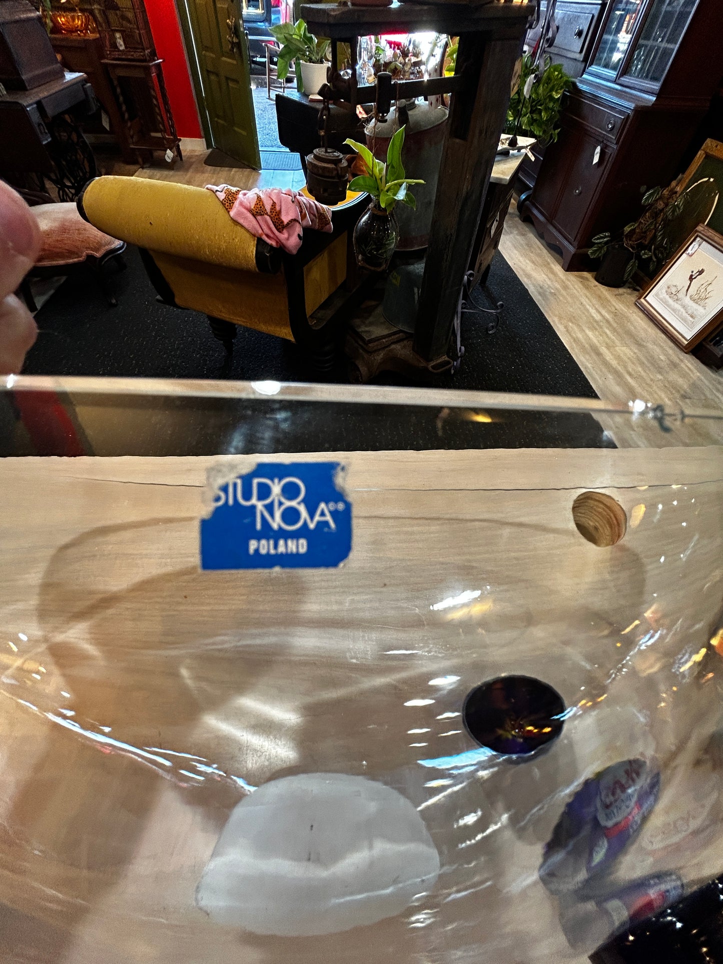 Studio Nova Footed Glass Bowl