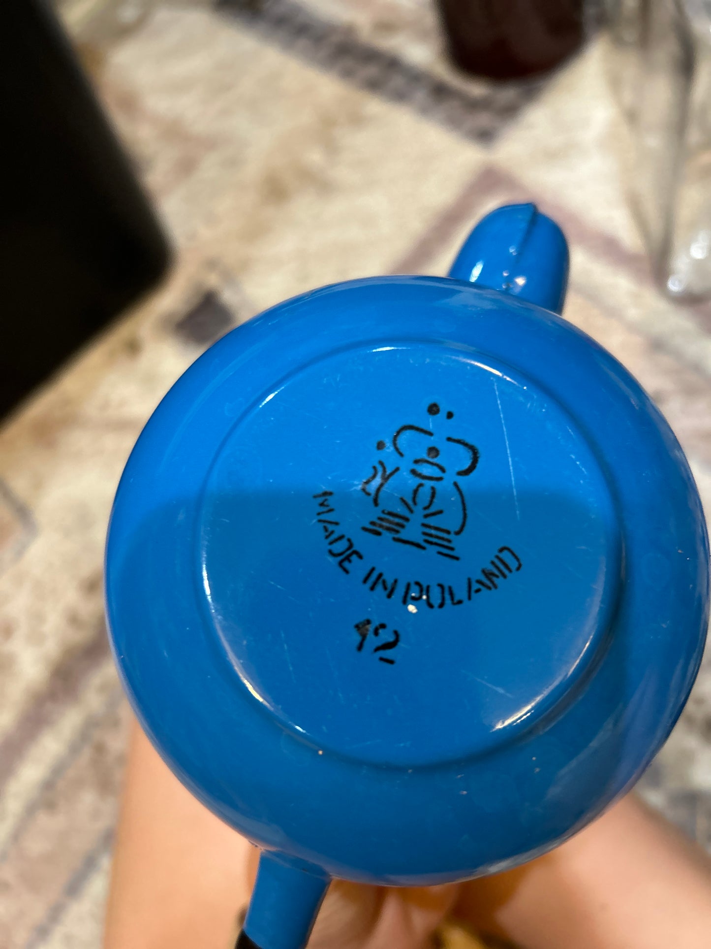 Polish Enamel Teapot