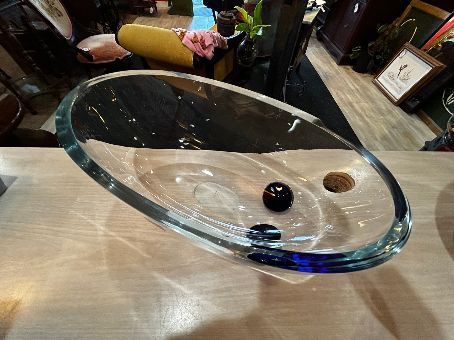 Studio Nova Footed Glass Bowl