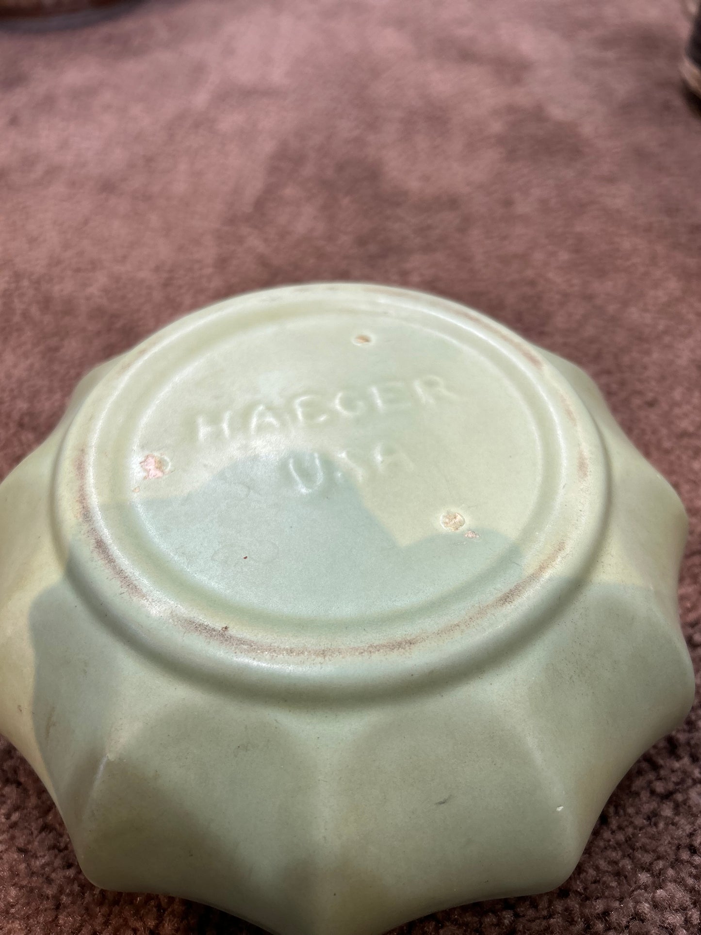 Vintage Haeger Mint Planter