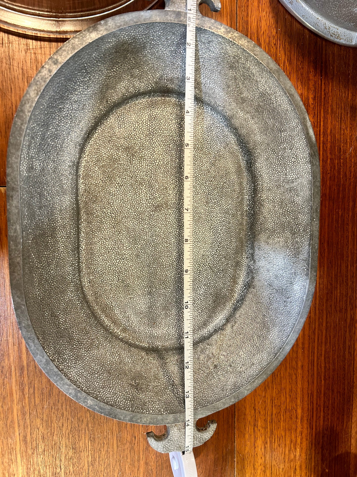 Guardian Service Vintage Aluminum Roaster with Glass Lid and Tray