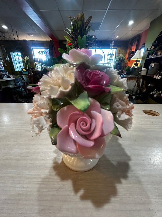 Staffordshire Bone China Flowers