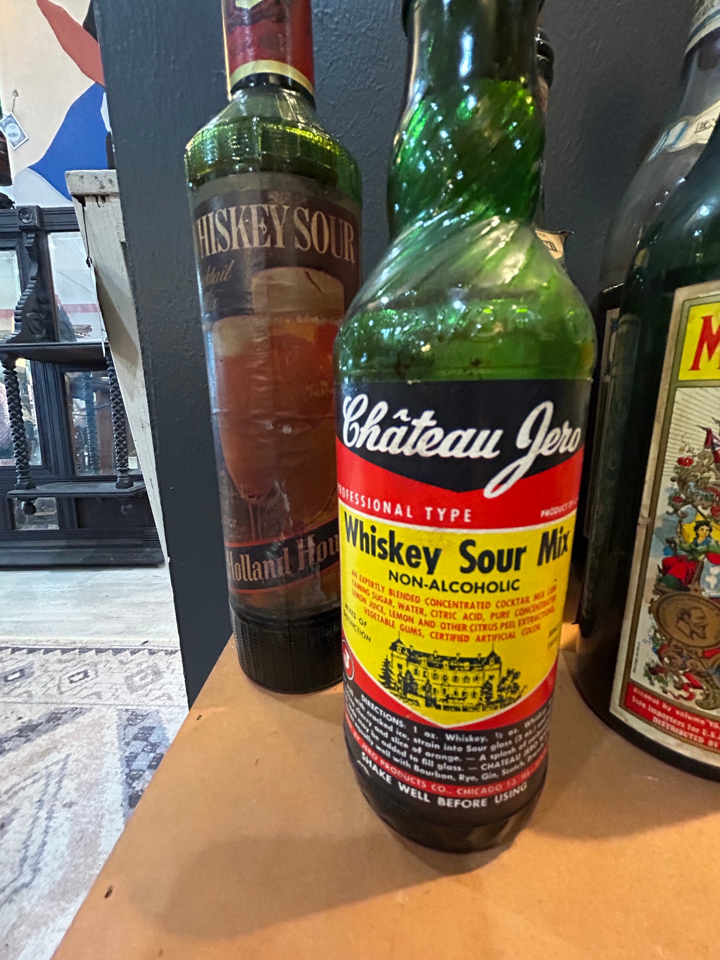 Collection of Vintage and Antique Liquor Bottles- One Pre-Prohibition