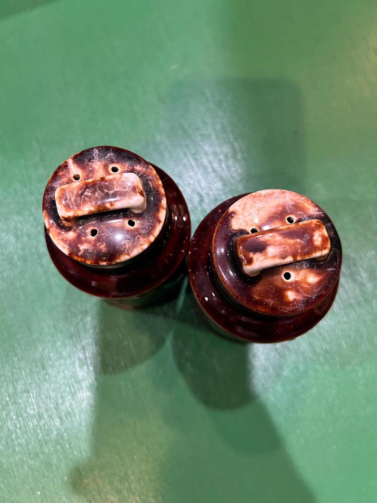 Vintage McCoy Pottery Salt and Pepper Shaker Set