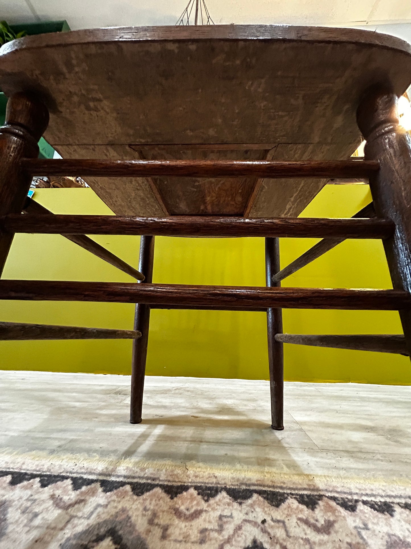 Turn of The Century Pressed Back Chair